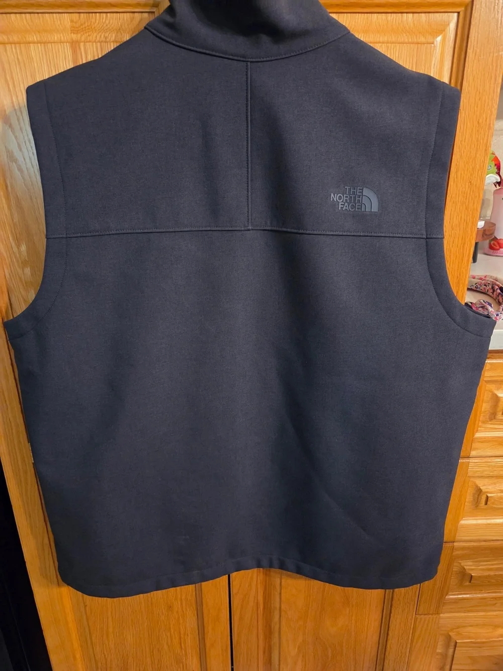 Men's North Face Navy Softshell Vest